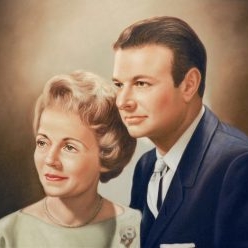 portrait of ernest and virginia cockrell