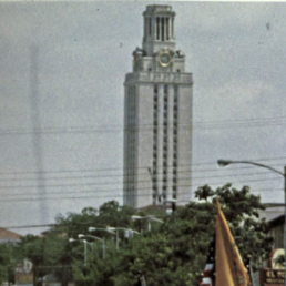 UT Tower in 1970s
