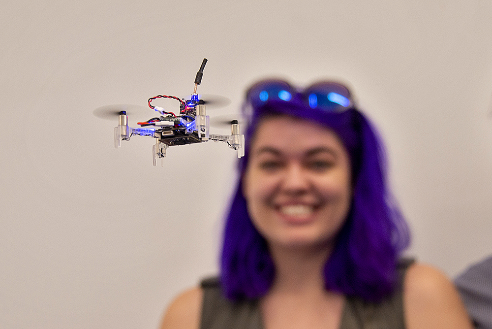 student-with-drone