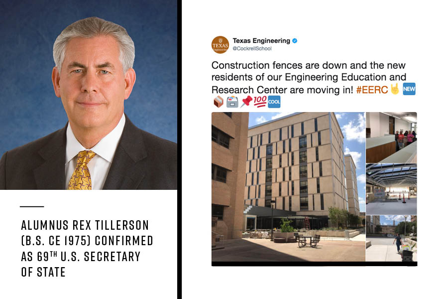 Portrait of Rex Tillerson, Images of the Engineering Education and Research Center