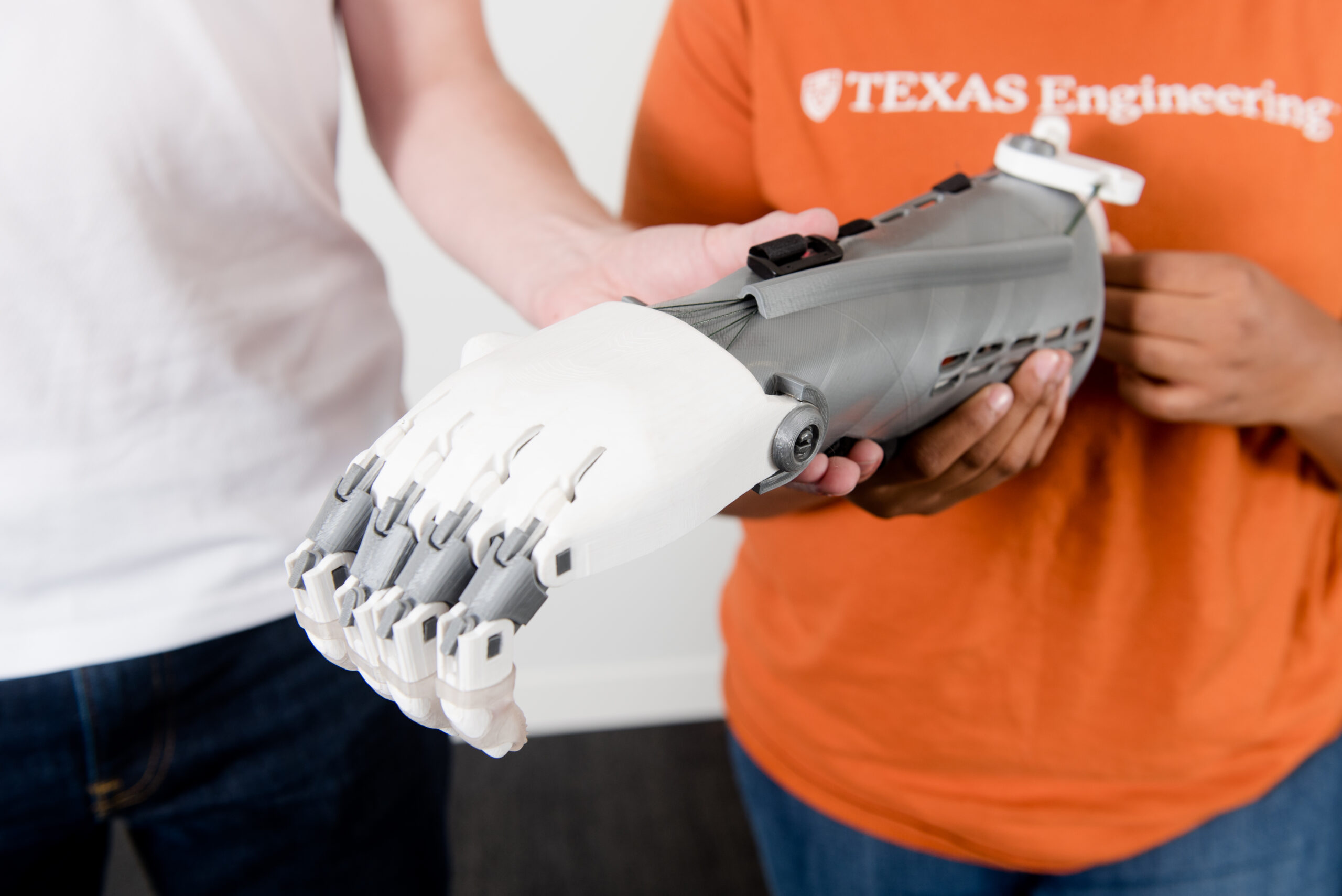 Photo of prosthetic arm 