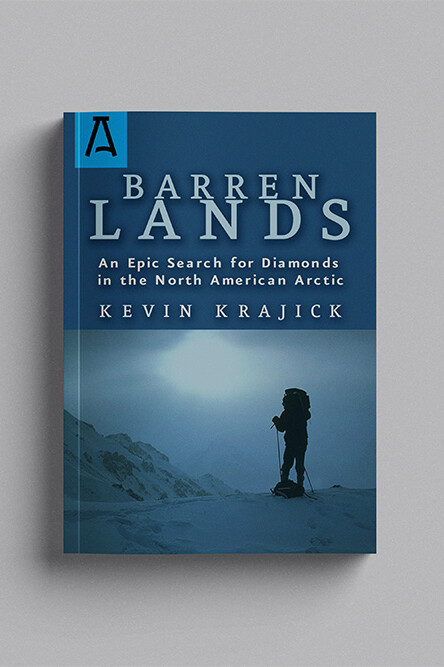 Barren Lands book on table