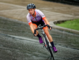 Texas Engineer Lydia Brough cycling