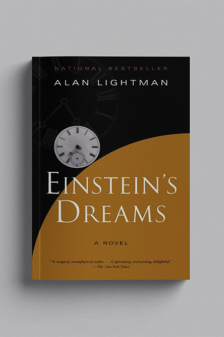 Einstein's Dreams book on table