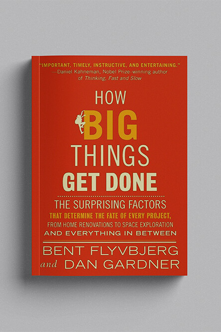 How Big Things Get Done book on table