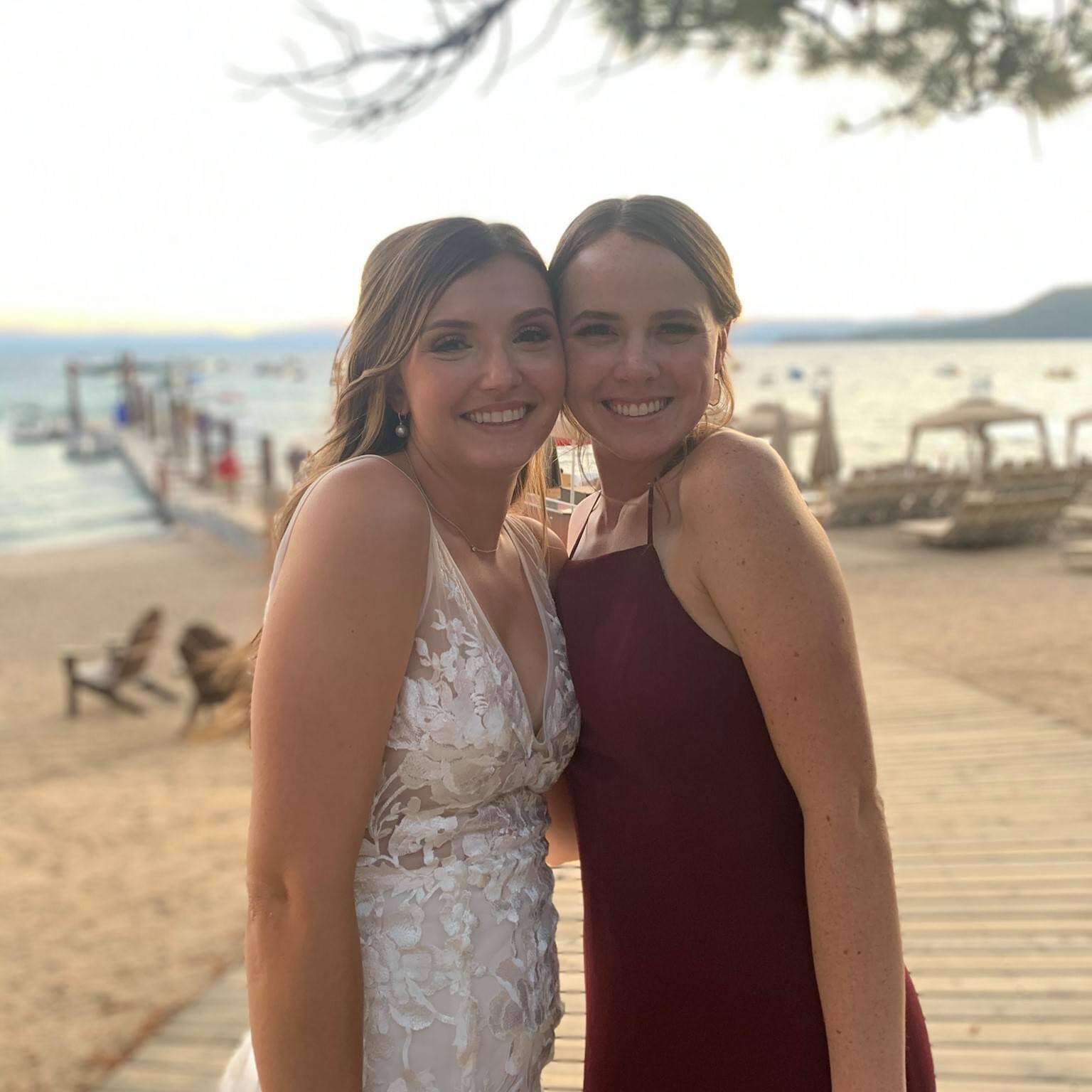 Texas Engineers Shannon Lawless and Elissa Barone at a wedding