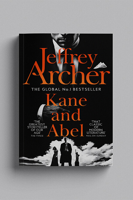 Kane and Abel book on table
