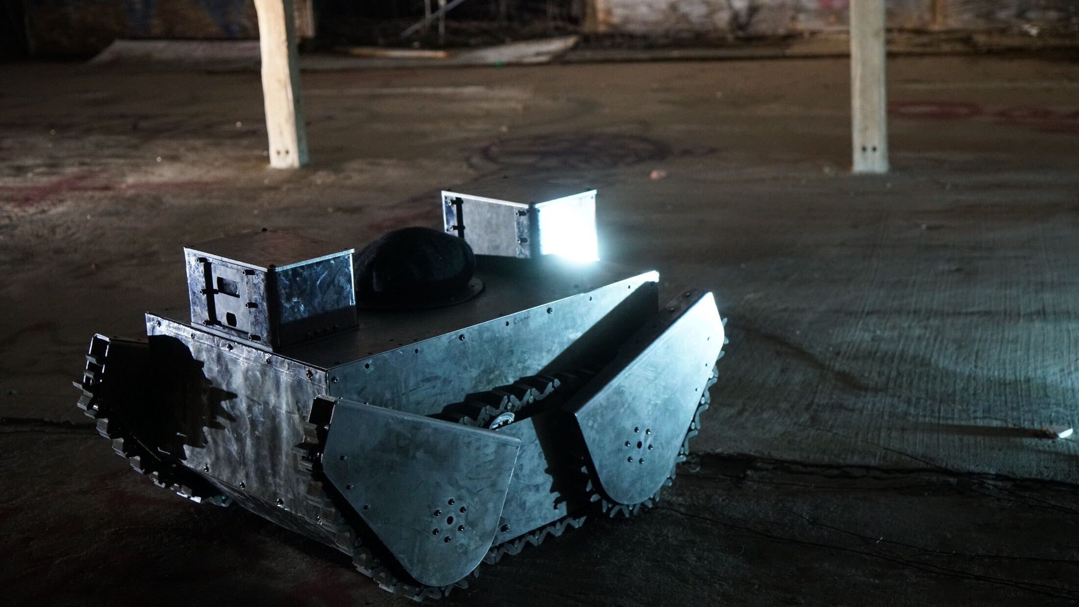 Latest protype of Firebot closeup