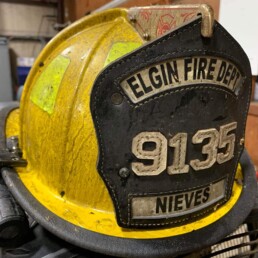 Elgin Fire Department helmet