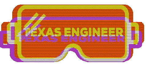 GIF of Texas Engineering googles