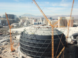 Sphere Arial Construction process.