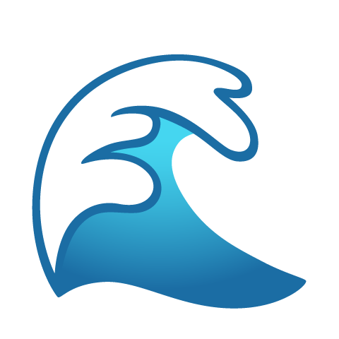 Illustration of water wave