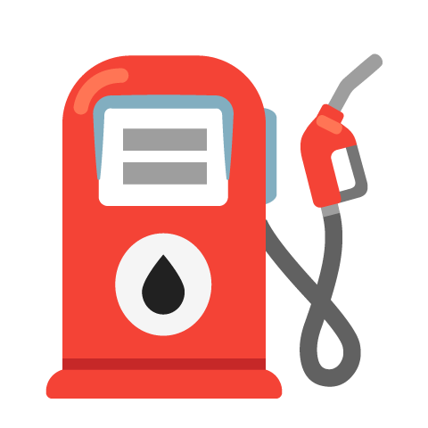 Illustration of gas pump