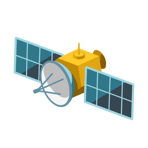 Illustration of satellite